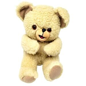 Vintage Snuggle the Promotional Teddy Bear Puppet Plush Bear